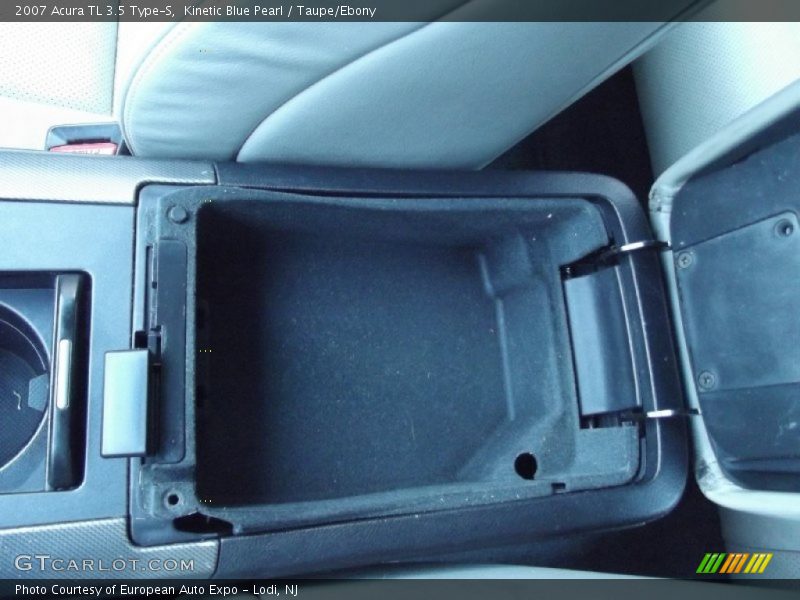 Kinetic Blue Pearl / Taupe/Ebony 2007 Acura TL 3.5 Type-S