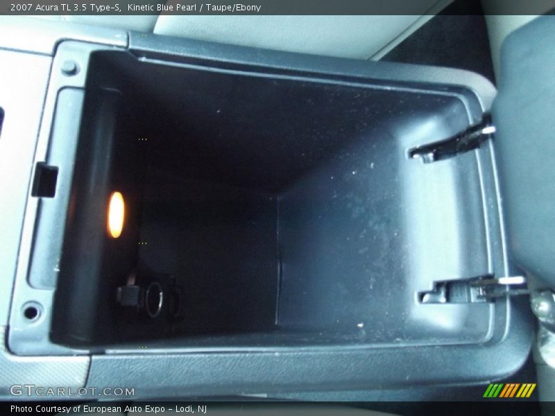 Kinetic Blue Pearl / Taupe/Ebony 2007 Acura TL 3.5 Type-S