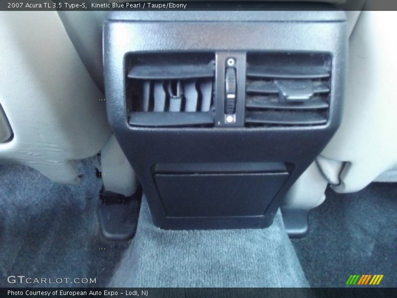 Kinetic Blue Pearl / Taupe/Ebony 2007 Acura TL 3.5 Type-S