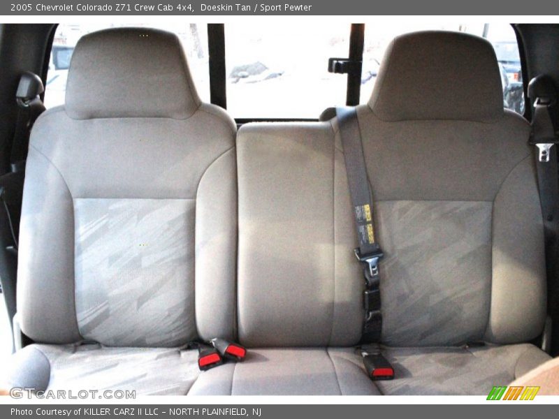 Doeskin Tan / Sport Pewter 2005 Chevrolet Colorado Z71 Crew Cab 4x4