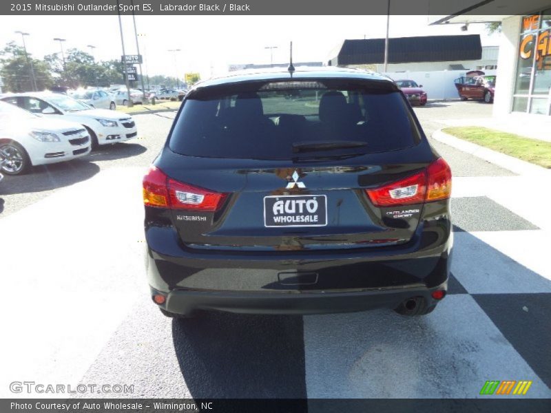 Labrador Black / Black 2015 Mitsubishi Outlander Sport ES