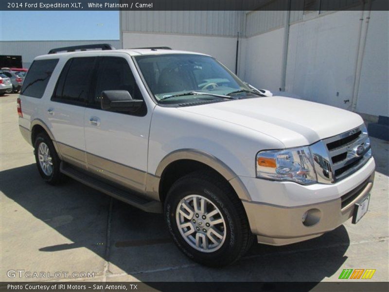 White Platinum / Camel 2014 Ford Expedition XLT