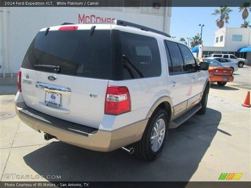 White Platinum / Camel 2014 Ford Expedition XLT