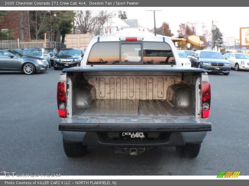 Doeskin Tan / Sport Pewter 2005 Chevrolet Colorado Z71 Crew Cab 4x4