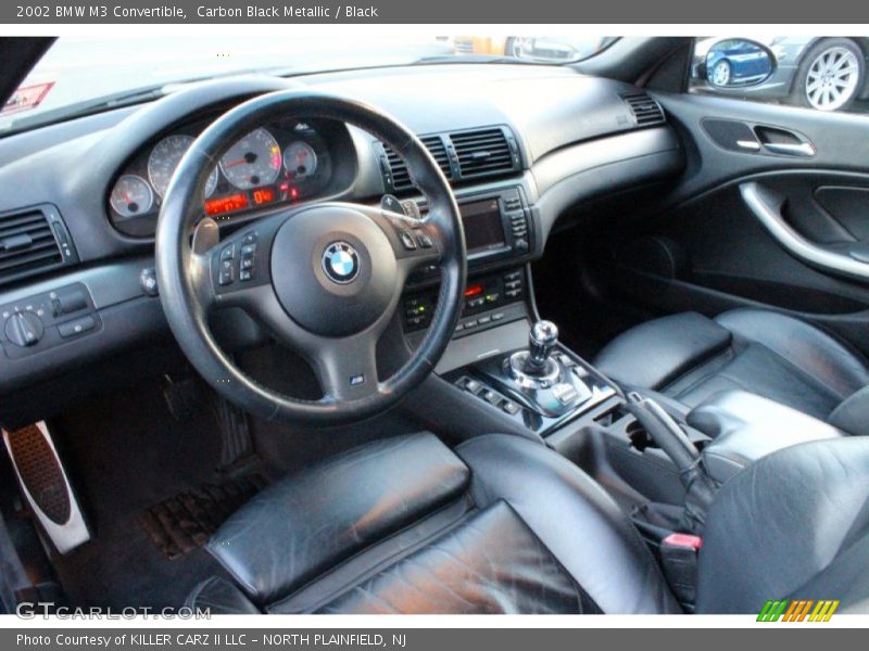  2002 M3 Convertible Black Interior