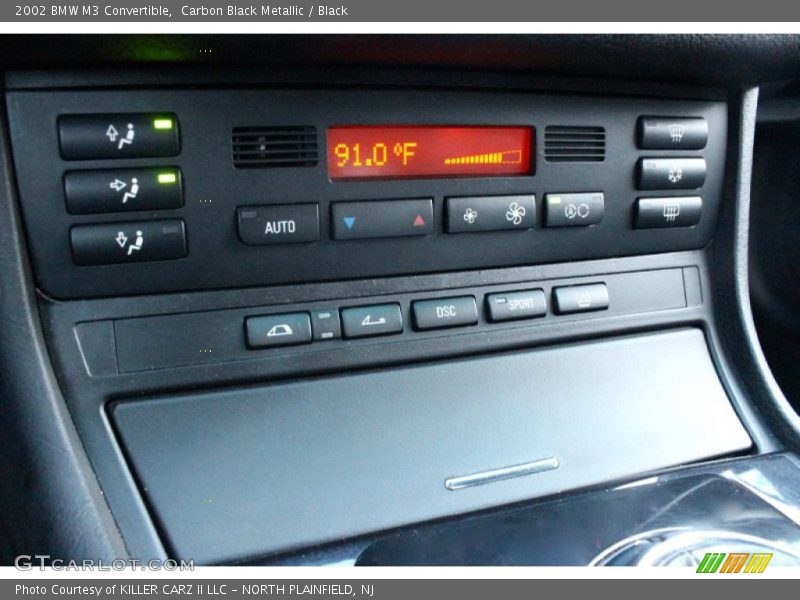 Controls of 2002 M3 Convertible