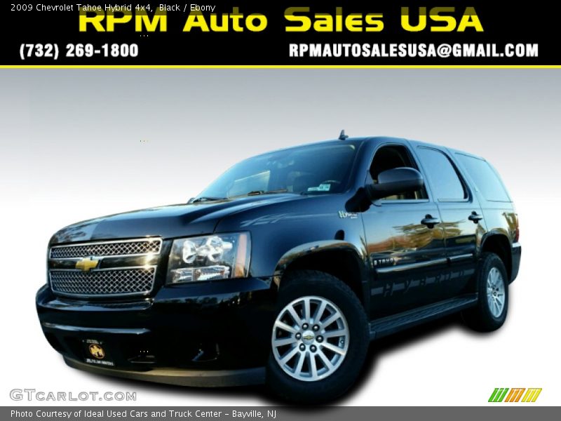 Black / Ebony 2009 Chevrolet Tahoe Hybrid 4x4