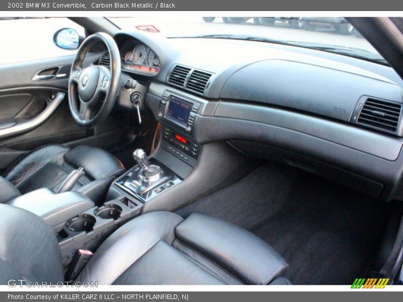Carbon Black Metallic / Black 2002 BMW M3 Convertible