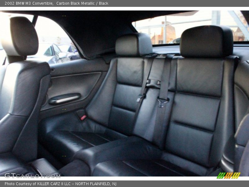 Rear Seat of 2002 M3 Convertible