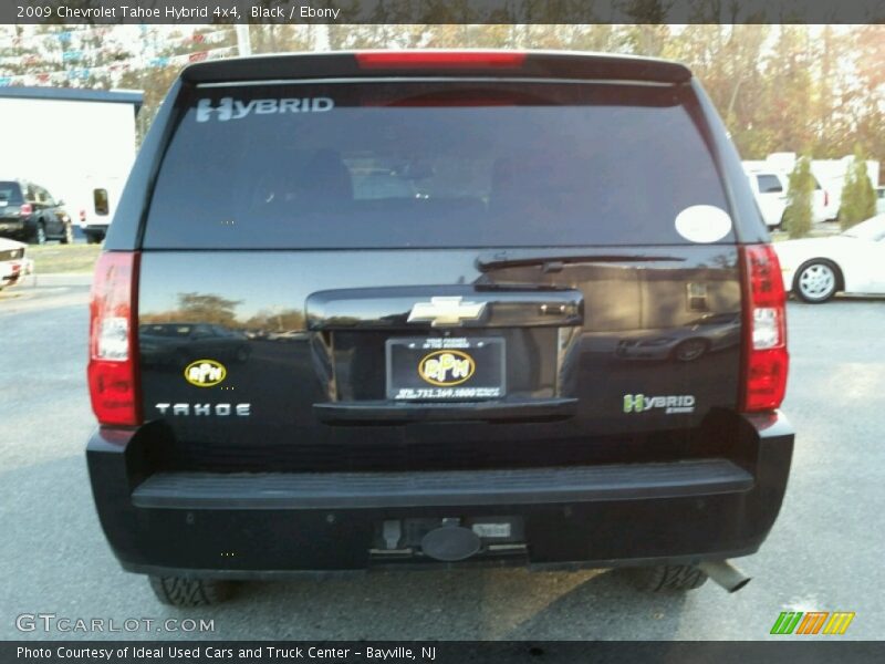 Black / Ebony 2009 Chevrolet Tahoe Hybrid 4x4