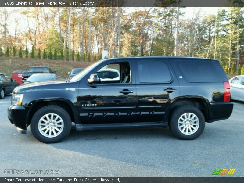 Black / Ebony 2009 Chevrolet Tahoe Hybrid 4x4