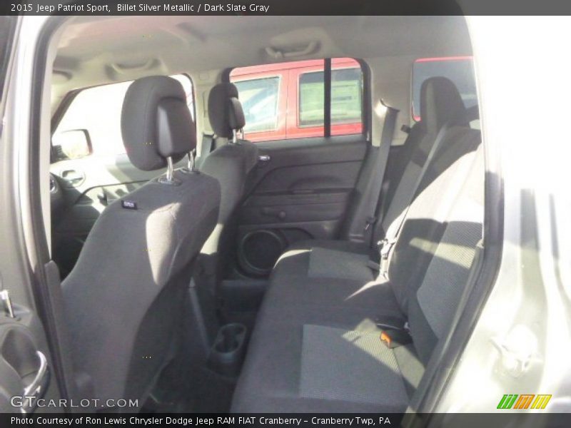 Billet Silver Metallic / Dark Slate Gray 2015 Jeep Patriot Sport