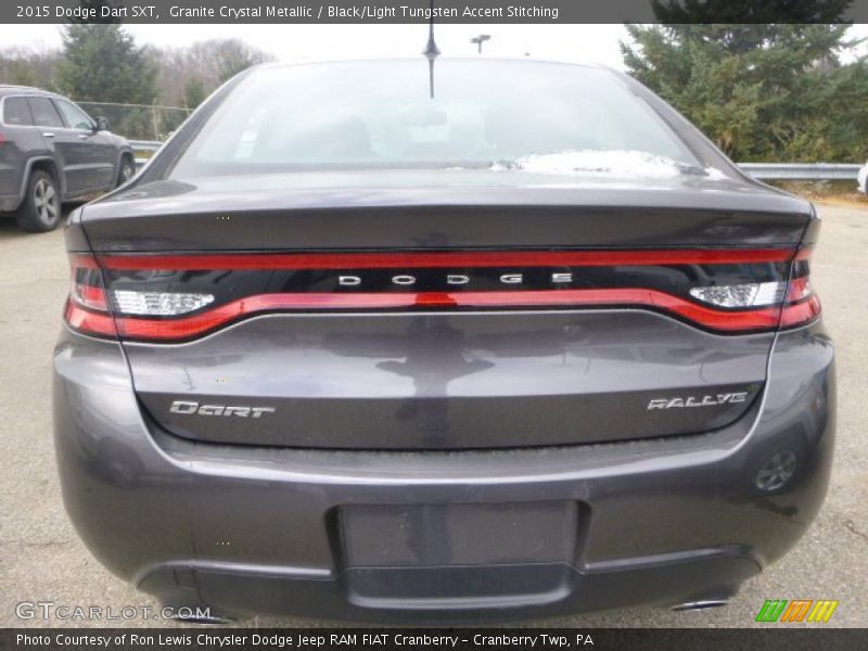 Granite Crystal Metallic / Black/Light Tungsten Accent Stitching 2015 Dodge Dart SXT
