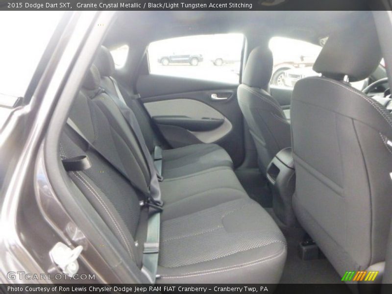 Granite Crystal Metallic / Black/Light Tungsten Accent Stitching 2015 Dodge Dart SXT