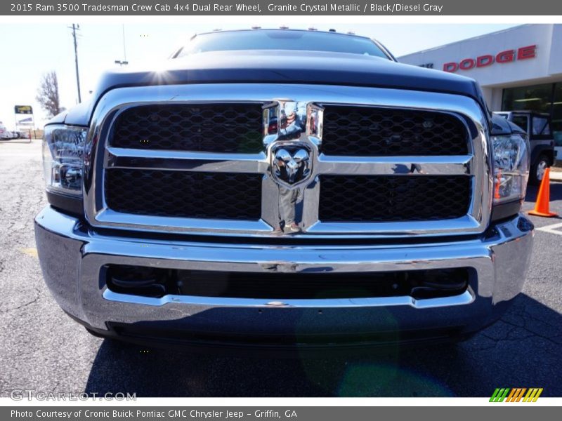 Granite Crystal Metallic / Black/Diesel Gray 2015 Ram 3500 Tradesman Crew Cab 4x4 Dual Rear Wheel
