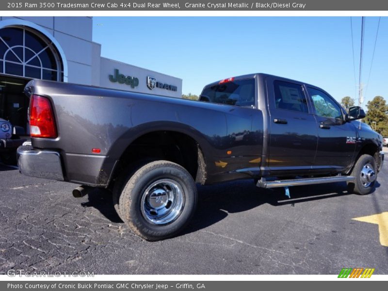 Granite Crystal Metallic / Black/Diesel Gray 2015 Ram 3500 Tradesman Crew Cab 4x4 Dual Rear Wheel