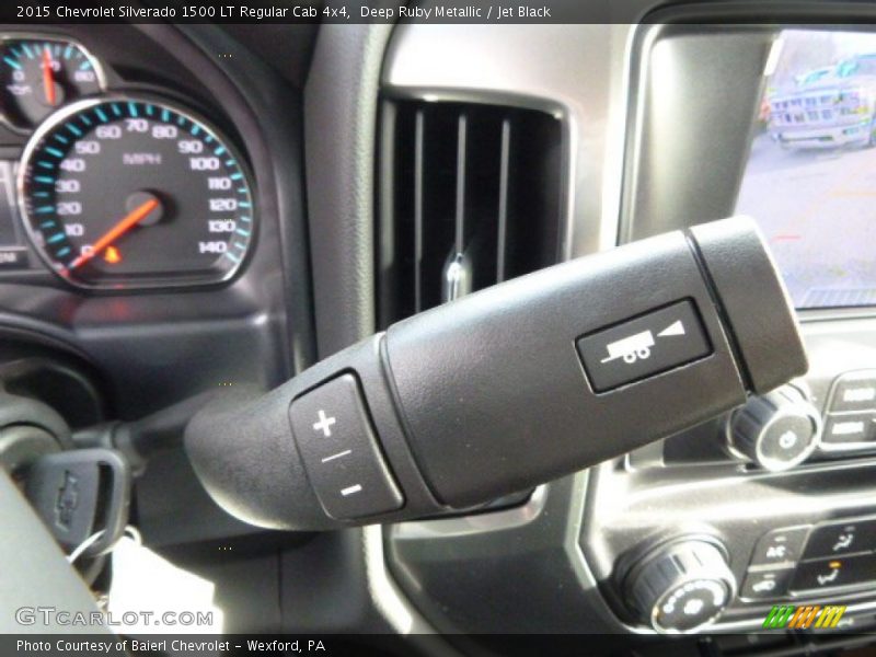 Deep Ruby Metallic / Jet Black 2015 Chevrolet Silverado 1500 LT Regular Cab 4x4