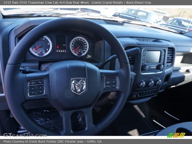 Granite Crystal Metallic / Black/Diesel Gray 2015 Ram 3500 Tradesman Crew Cab 4x4 Dual Rear Wheel