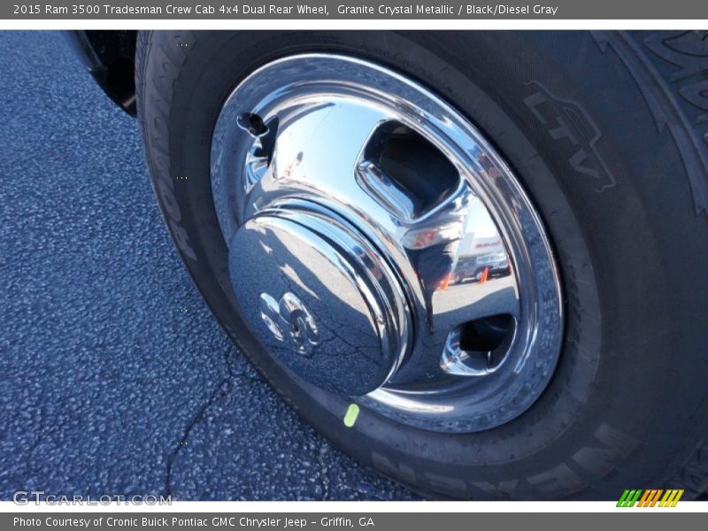 Granite Crystal Metallic / Black/Diesel Gray 2015 Ram 3500 Tradesman Crew Cab 4x4 Dual Rear Wheel