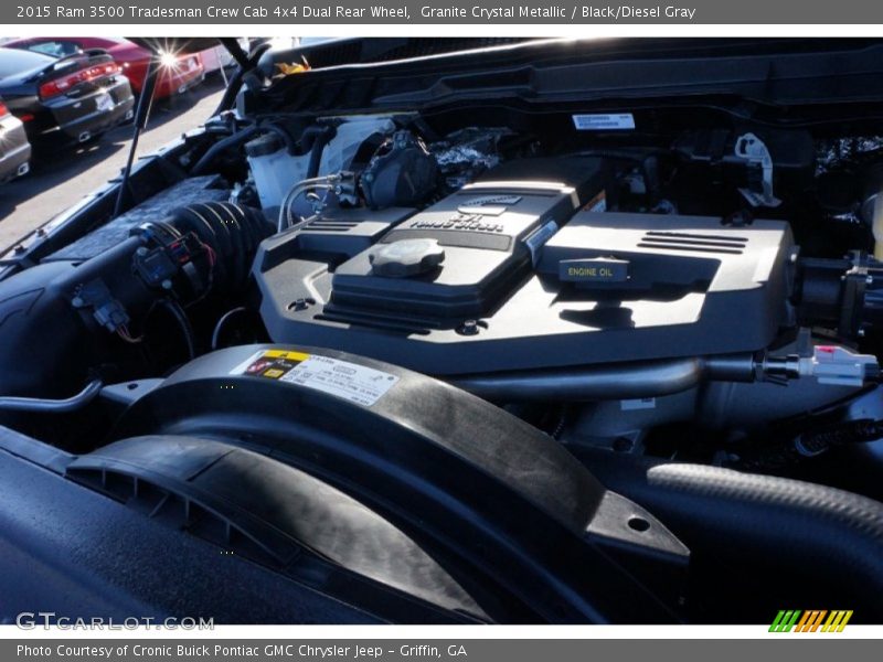 Granite Crystal Metallic / Black/Diesel Gray 2015 Ram 3500 Tradesman Crew Cab 4x4 Dual Rear Wheel