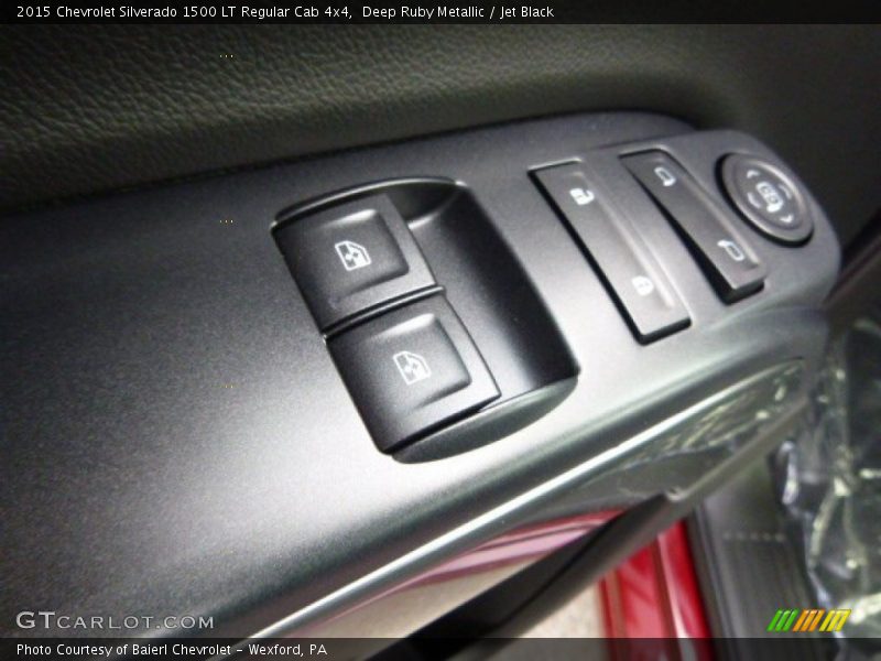 Deep Ruby Metallic / Jet Black 2015 Chevrolet Silverado 1500 LT Regular Cab 4x4