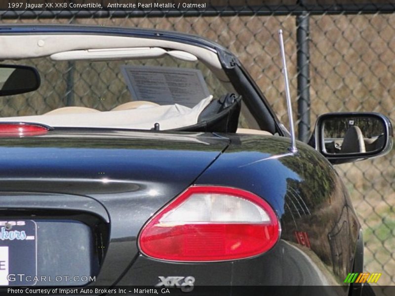 Anthracite Pearl Metallic / Oatmeal 1997 Jaguar XK XK8 Convertible