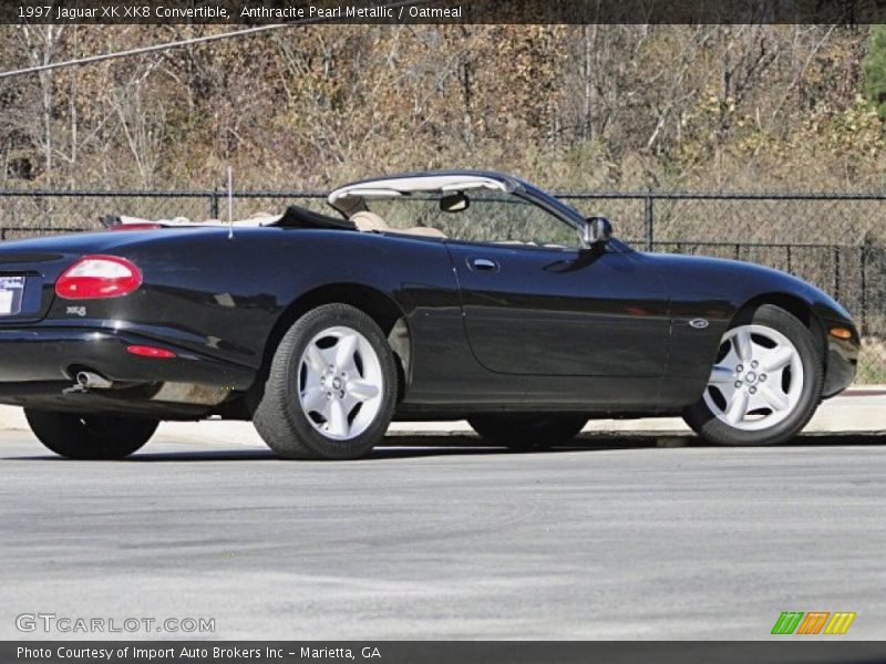 Anthracite Pearl Metallic / Oatmeal 1997 Jaguar XK XK8 Convertible