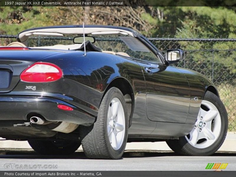 Anthracite Pearl Metallic / Oatmeal 1997 Jaguar XK XK8 Convertible
