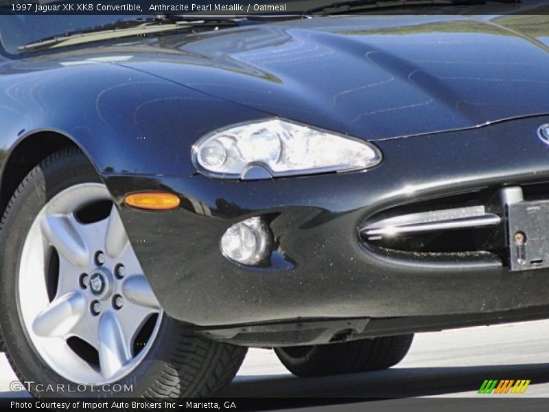 Anthracite Pearl Metallic / Oatmeal 1997 Jaguar XK XK8 Convertible