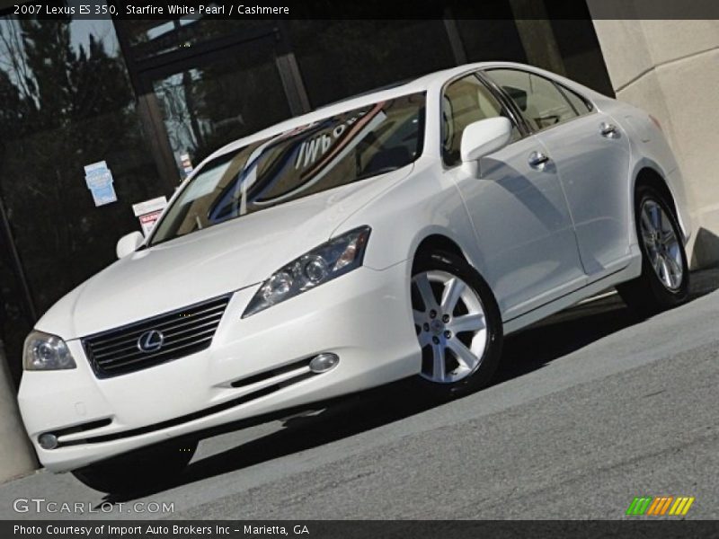 Starfire White Pearl / Cashmere 2007 Lexus ES 350