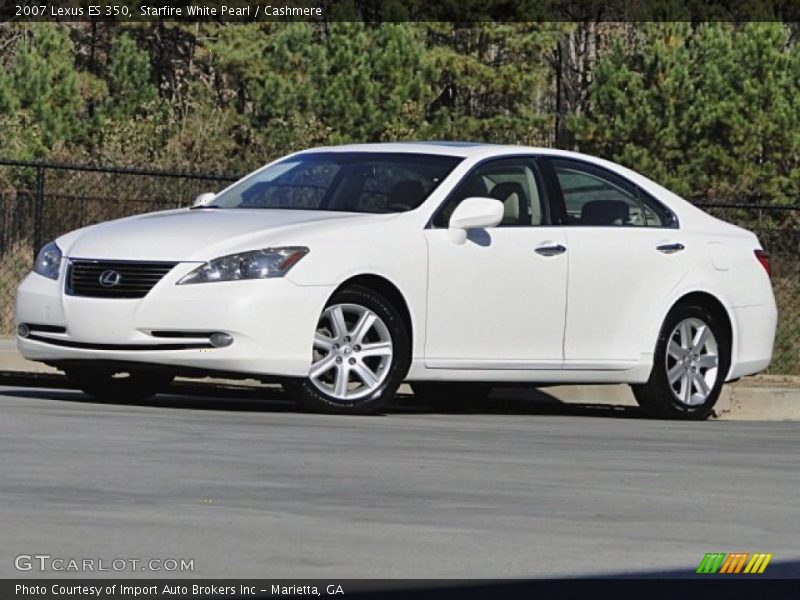 Starfire White Pearl / Cashmere 2007 Lexus ES 350