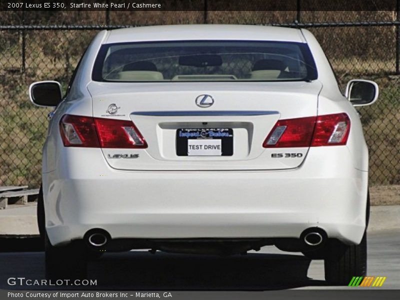 Starfire White Pearl / Cashmere 2007 Lexus ES 350