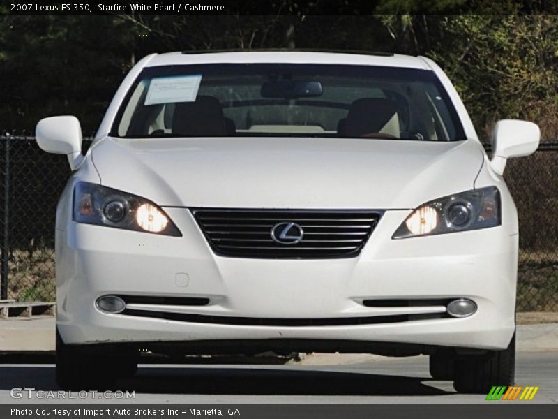 Starfire White Pearl / Cashmere 2007 Lexus ES 350