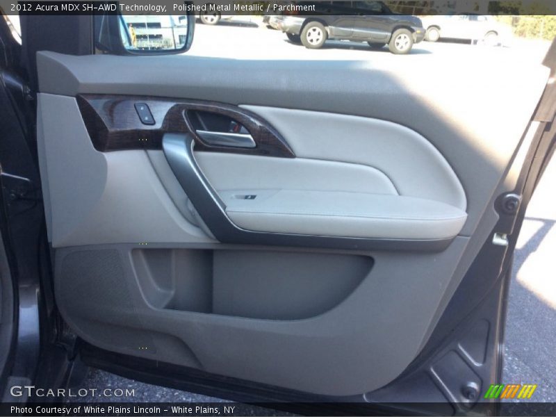 Polished Metal Metallic / Parchment 2012 Acura MDX SH-AWD Technology