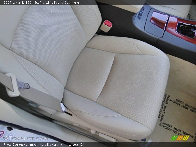Starfire White Pearl / Cashmere 2007 Lexus ES 350
