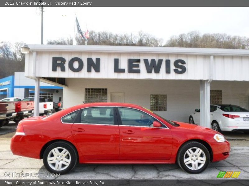 Victory Red / Ebony 2013 Chevrolet Impala LT