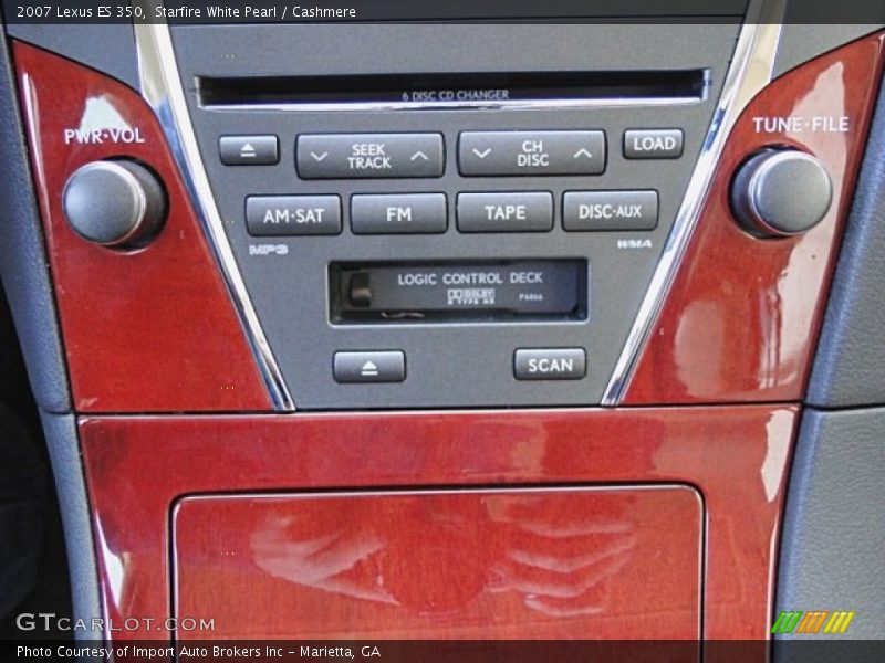 Starfire White Pearl / Cashmere 2007 Lexus ES 350