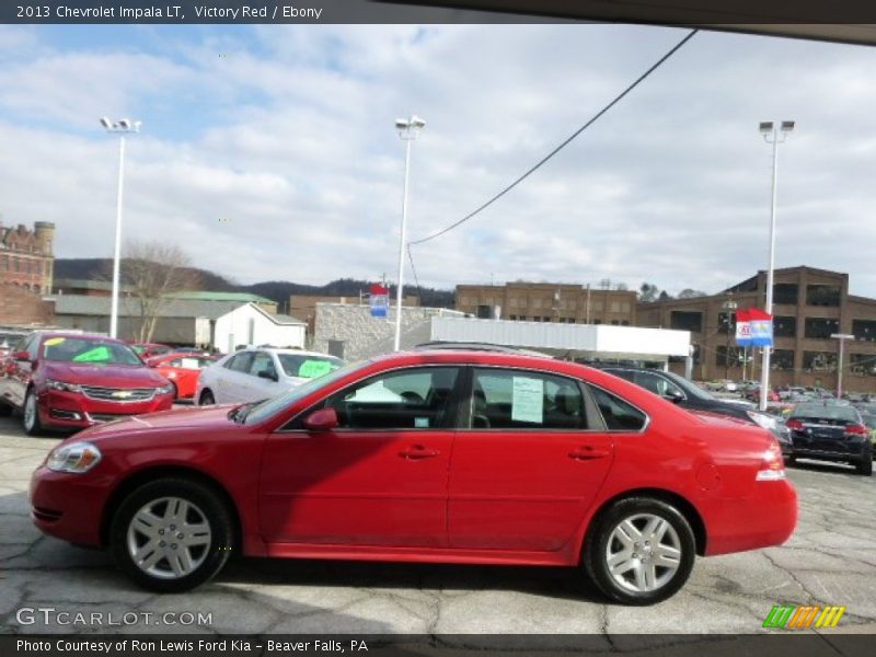 Victory Red / Ebony 2013 Chevrolet Impala LT