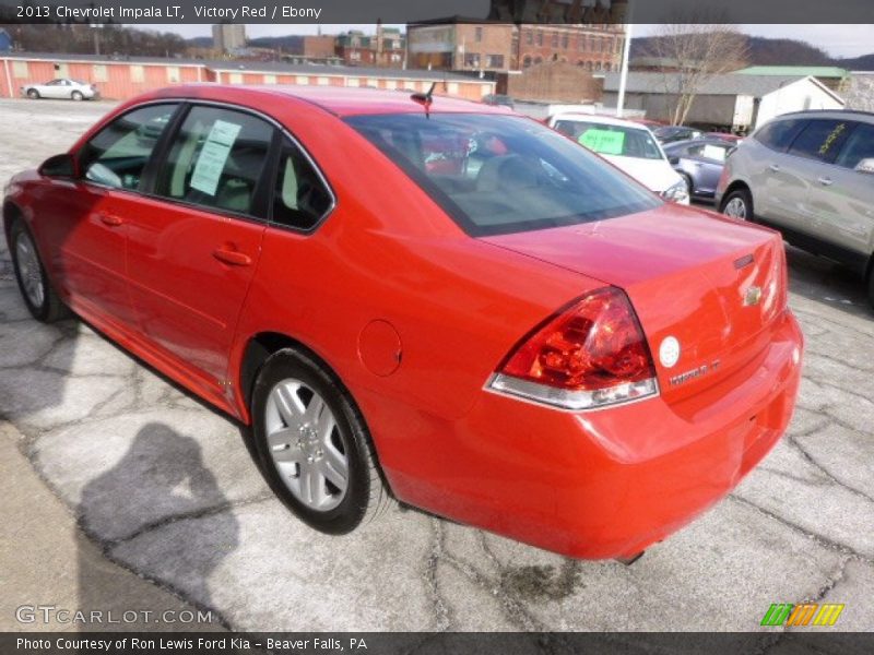 Victory Red / Ebony 2013 Chevrolet Impala LT