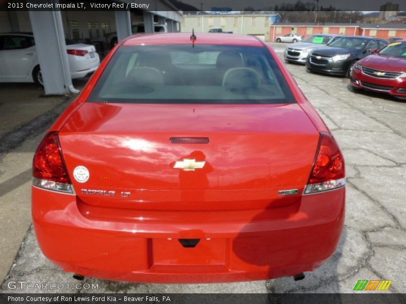 Victory Red / Ebony 2013 Chevrolet Impala LT