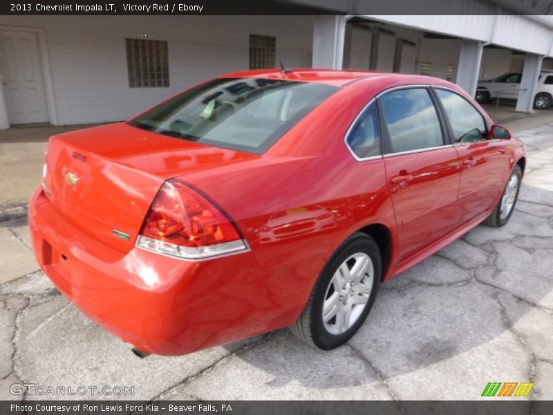 Victory Red / Ebony 2013 Chevrolet Impala LT