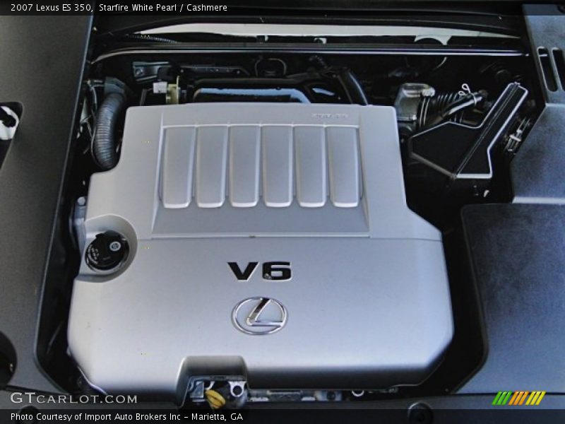 Starfire White Pearl / Cashmere 2007 Lexus ES 350