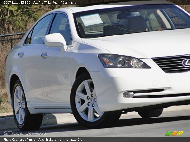 Starfire White Pearl / Cashmere 2007 Lexus ES 350