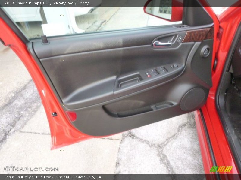 Victory Red / Ebony 2013 Chevrolet Impala LT