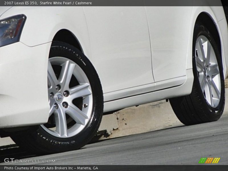 Starfire White Pearl / Cashmere 2007 Lexus ES 350
