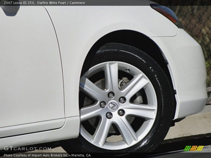 Starfire White Pearl / Cashmere 2007 Lexus ES 350