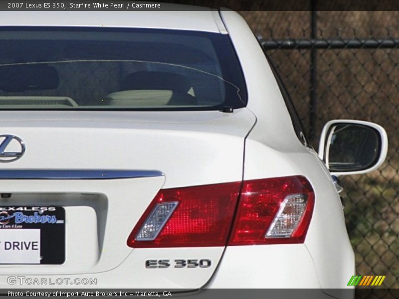 Starfire White Pearl / Cashmere 2007 Lexus ES 350