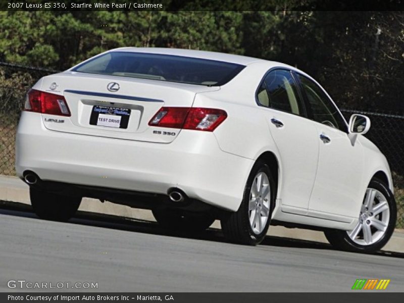 Starfire White Pearl / Cashmere 2007 Lexus ES 350