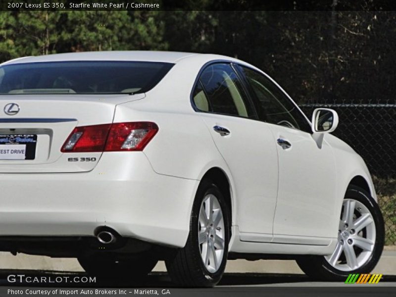 Starfire White Pearl / Cashmere 2007 Lexus ES 350