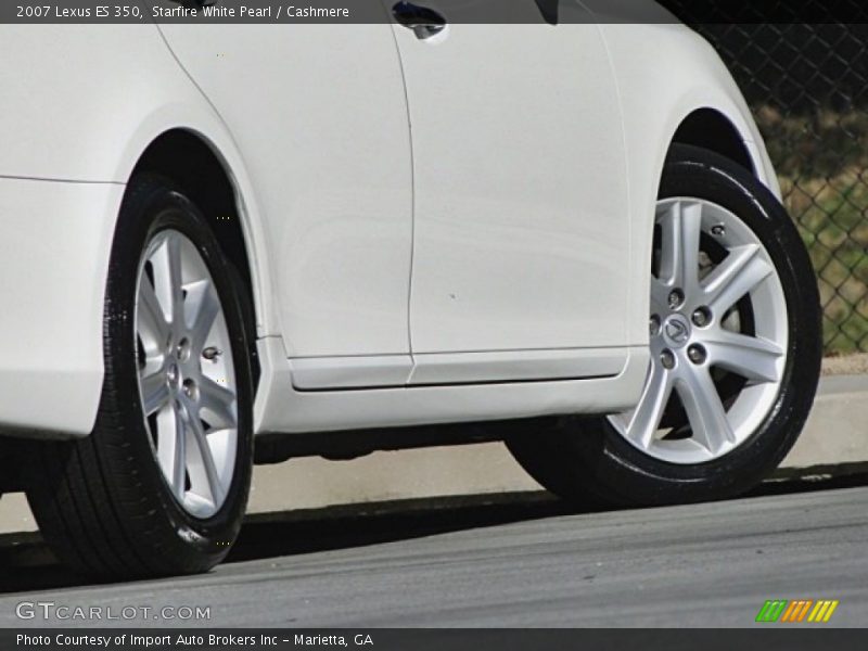 Starfire White Pearl / Cashmere 2007 Lexus ES 350
